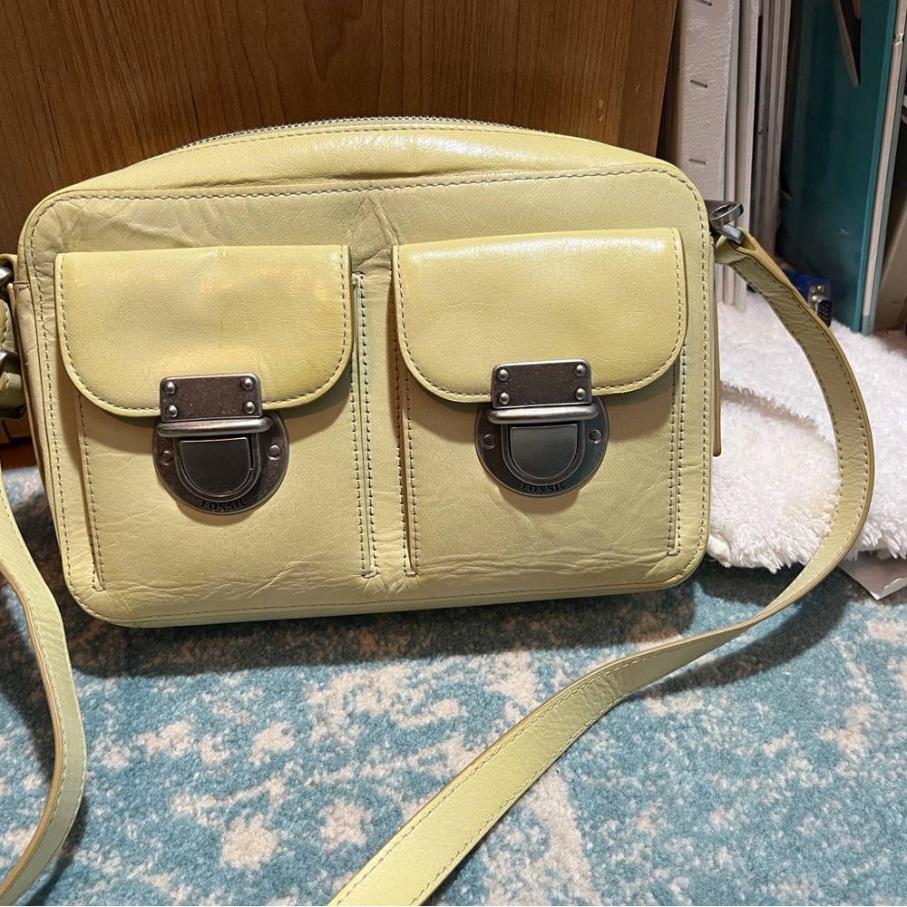 Green pale Crossbody Bag